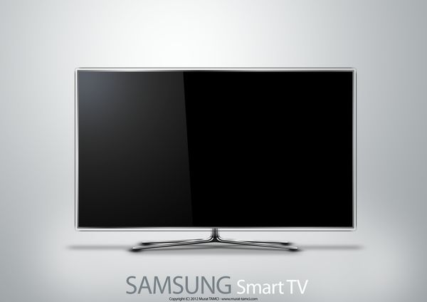 Photoshop'da Samsung Smart TV (PSD) Yapmak